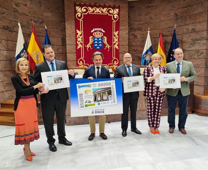 El cupón de la ONCE celebra el 40 aniversario del Parlamento de Canarias