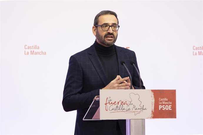 El secretario de Organización del PSOE de C-LM, Sergio Gutiérrez