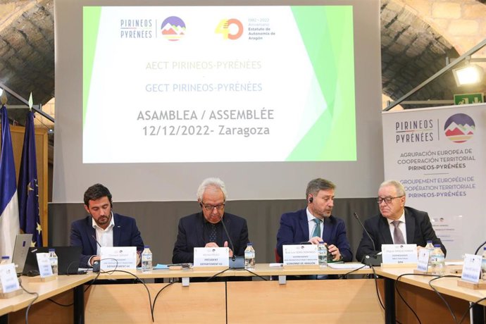 Reunión de la Asamblea de la AECT Pirineos Pyrénées.