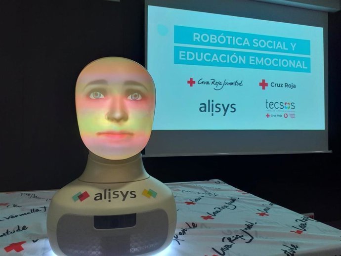 'Furhat',  Robot De Innovación Social De La Empesa Alisys, En Colaboración Con Cruz Roja Y Tecsos, Presentado En Gijón