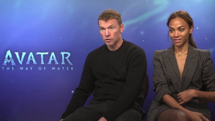 Sam Worthington y Zoe Saldaña protagonizan: 'Avatar: El sentido del agua': "No es un copia-pega de la original"