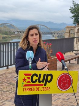 La diputada de la CUP al Parlament Laia Estrada 