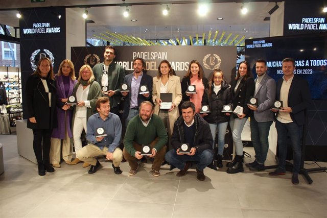 Archivo - El Valladolid Máster, mejor torneo profesional del año en los premios Padel Spain World Padel Awards.