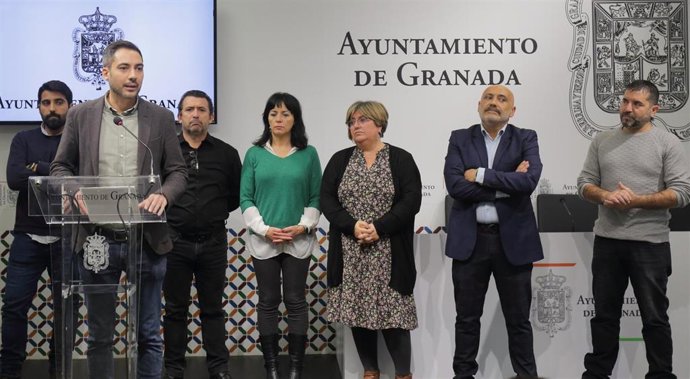 Rueda de prensa sobre la declaración de la Zona de Gran Afluencia Turística.