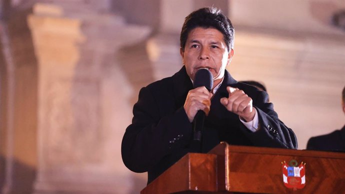 El presidente de Perú, Pedro Castillo