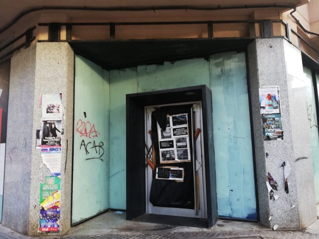 La sucursal ocupada de la avenida San Fernando de Palma.