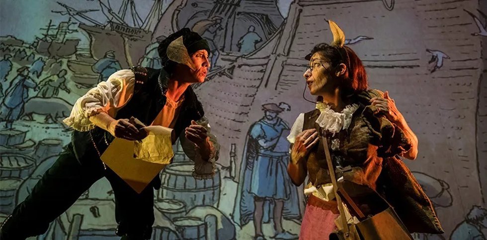 Obra de teatro 'A bordo de la Victoria'.