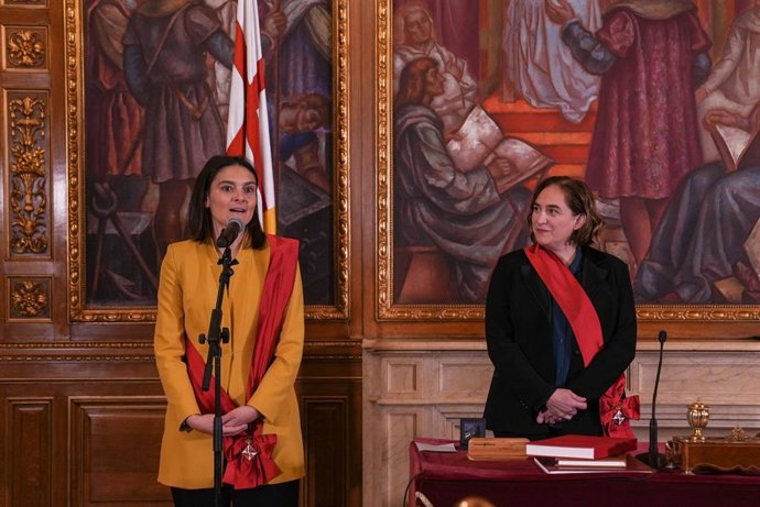 Rosa Suriñach pren possessió com a regidora d'ERC a Barcelona en substitució de Miquel Puig.