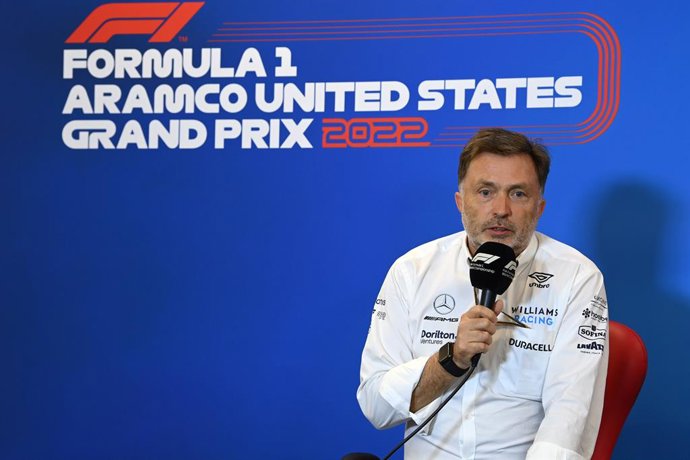 Archivo - Press Conference with Jost Capito, CEO, Williams Racing, portrait during the Formula 1 Aramco United States Grand Prix 2022, 19th round of the 2022 FIA Formula One World Championship from October 21 to 23, 2022 on the Circuit of the Americas, 
