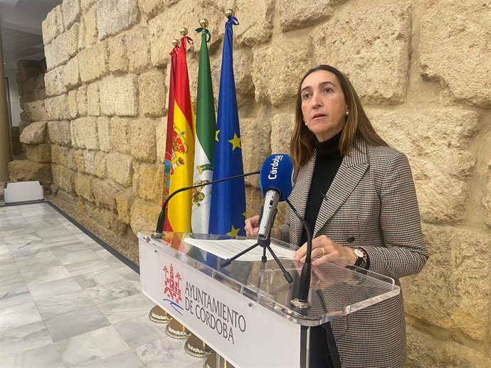 La portavoz de Vox en el Ayuntamiento de Córdoba, Paula Badanelli.