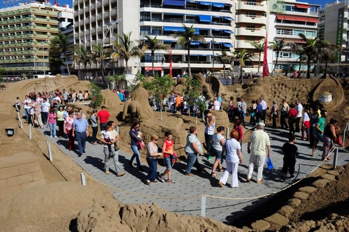 Archivo - Belén de Arena de Las Palmas de Gran Canaria