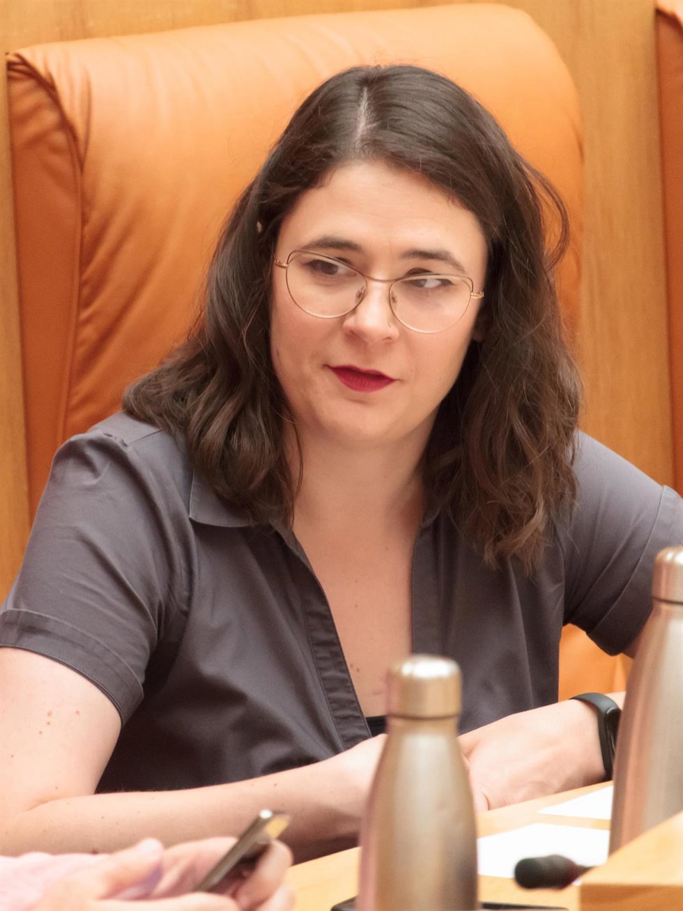 Archivo - La consejera de Igualdad de La Rioja, Raquel Romero