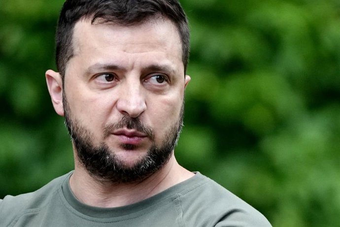 Archivo - El presidente ucraniano, Volodimir Zelenski.