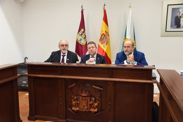 El presidente de Castilla-La Mancha, Emiliano García-Page, en el Consejo de Gobierno itinerante en Ocaña
