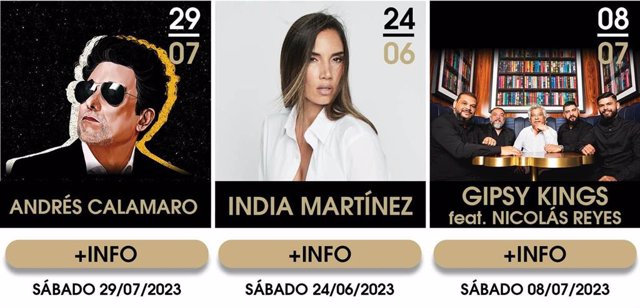 Andrés Calamaro, India Martínez y Gipsy Kings con Nicolás Reyes, nuevas confirmaciones para Starlite 2023