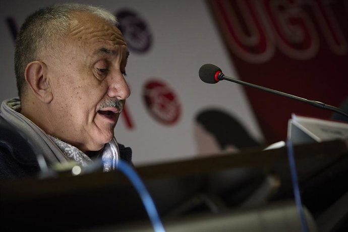 Archivo - El secretario general de UGT, Pepe Álvarez