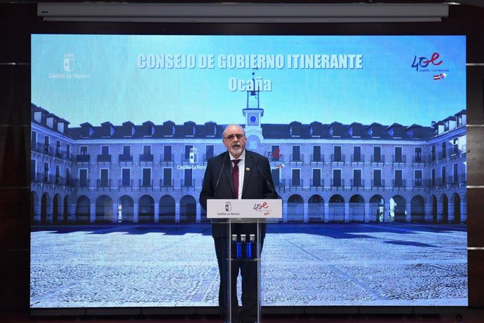 El alcalde de Ocaña Eduardo Jiménez,