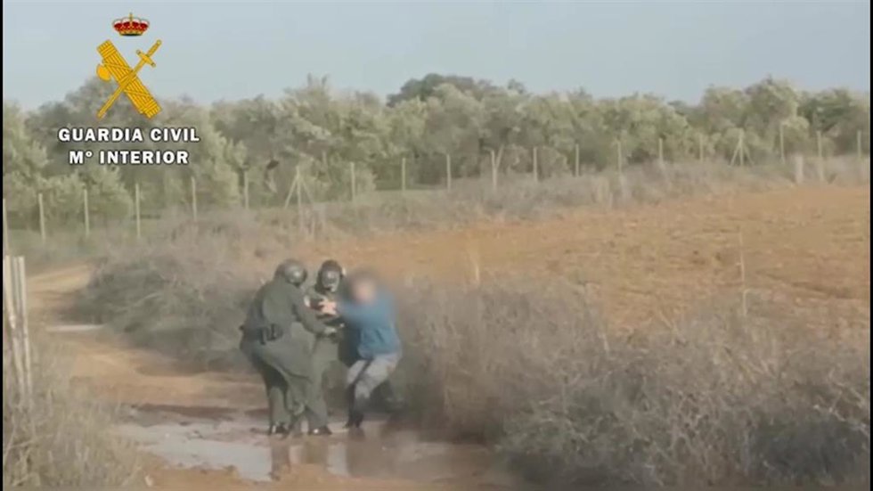 Rescate de la mujer desaparecida en Mairena del Aljarafe