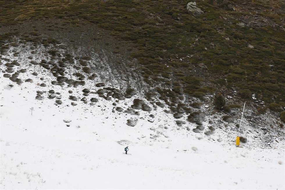 Entorno de Sierra Nevada, en Monachil, hace diez días