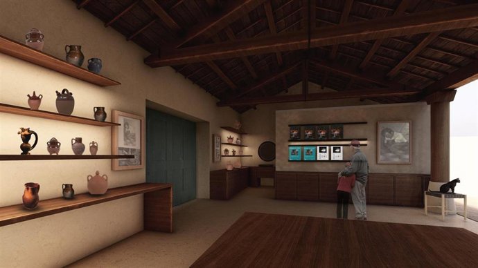 Recreación del Alfar del Museo de Jiménez Jamuz.