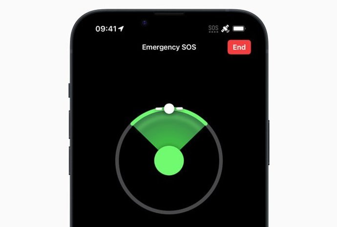 'Emergencia SOS vía satélite' de iPhone 14