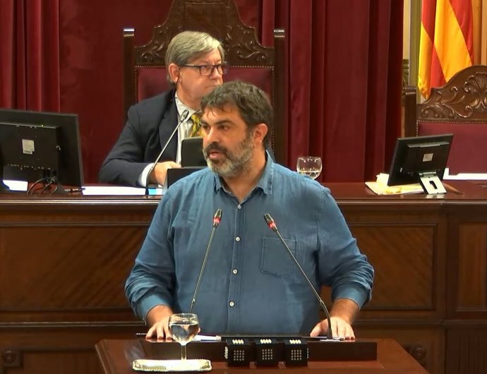 El portavoz de MÉS per Mallorca en el Parlament, Josep Ferr.