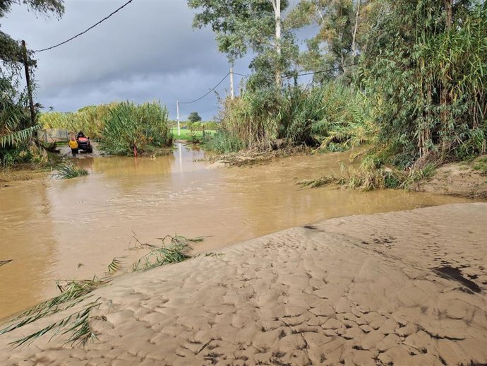 Imagen del arroyo Fuentesala en Gibraleón.