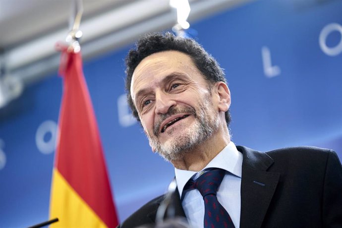 El portavoz parlamentario de Ciudadanos, Edmundo Bal, durante una rueda de prensa posterior a la Junta de Portavoces, en el Congreso de los Diputados, a 13 de diciembre de 2022, en Madrid (España).