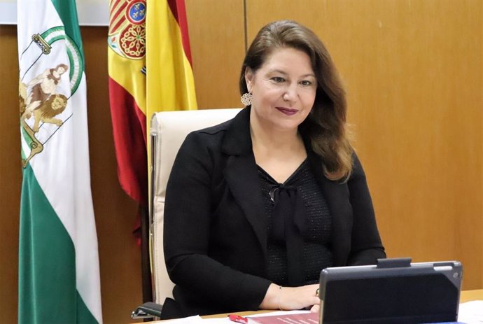 La consejera de Agricultura, Pesca, Agua y Desarrollo Rural, Carmen Crespo.