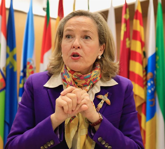 La vicepresidenta primera y ministra de Asuntos Económicos y Transformación Digital, Nadia Calviño.