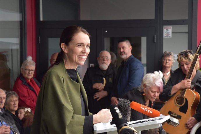 La primera ministra de Nueva Zelanda, Jacinda Ardern. 