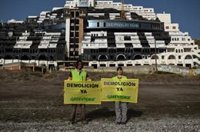 Greenpeace irá al Constitucional ante la sentencia que rechaza dar orden de anular la licencia del Algarrobico