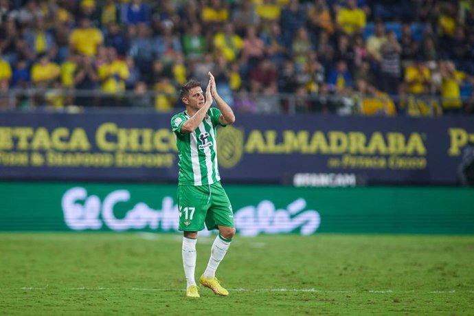 Archivo - Joaquín Sánnchez, jugador del Real Betis. Archivo