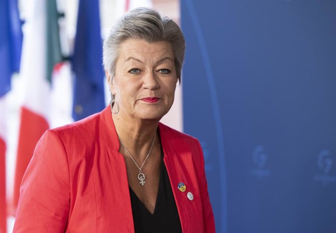 La comisaria europea de Interior, Ylva Johansson.