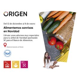 El Centro Comercial Berceo se une a la Navidad de los más desfavorecidos a través del Banco de Alimentos