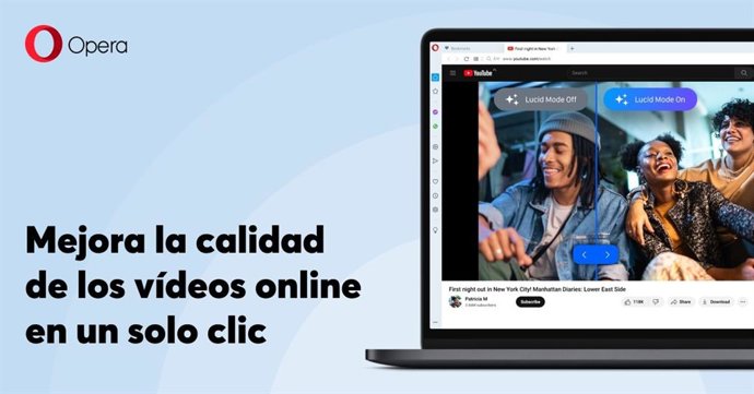 Función de mejora de vídeo e imagen Lucid Mode