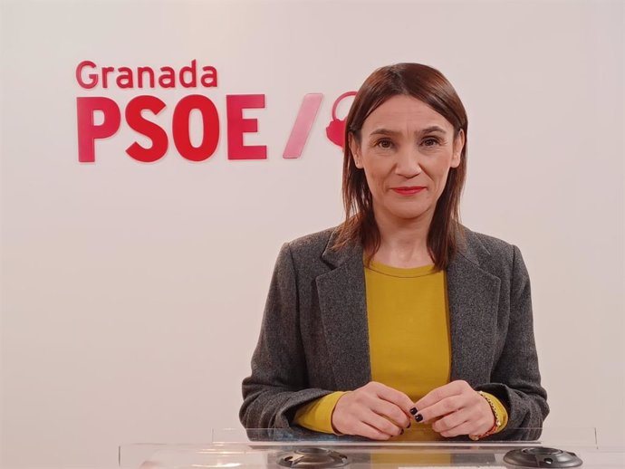 La parlamentaria andaluza del PSOE Olga Manzano, en imagen de archivo