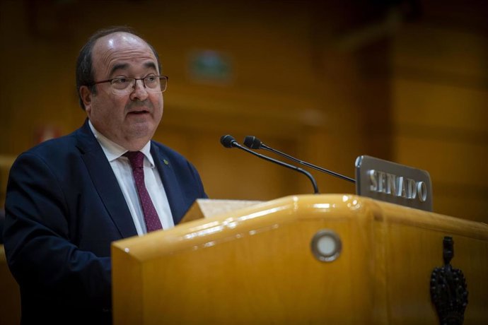 El ministro de Cultura y Deporte, Miquel Iceta