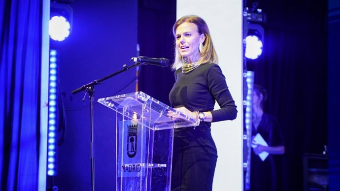 La concejala delegada de Turismo, Almudena Maíllo, en la 15 edición de Recognition Night