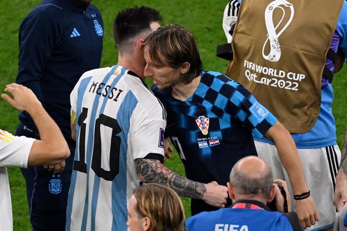 El capitán de la selección de Croacia, Luka Modric