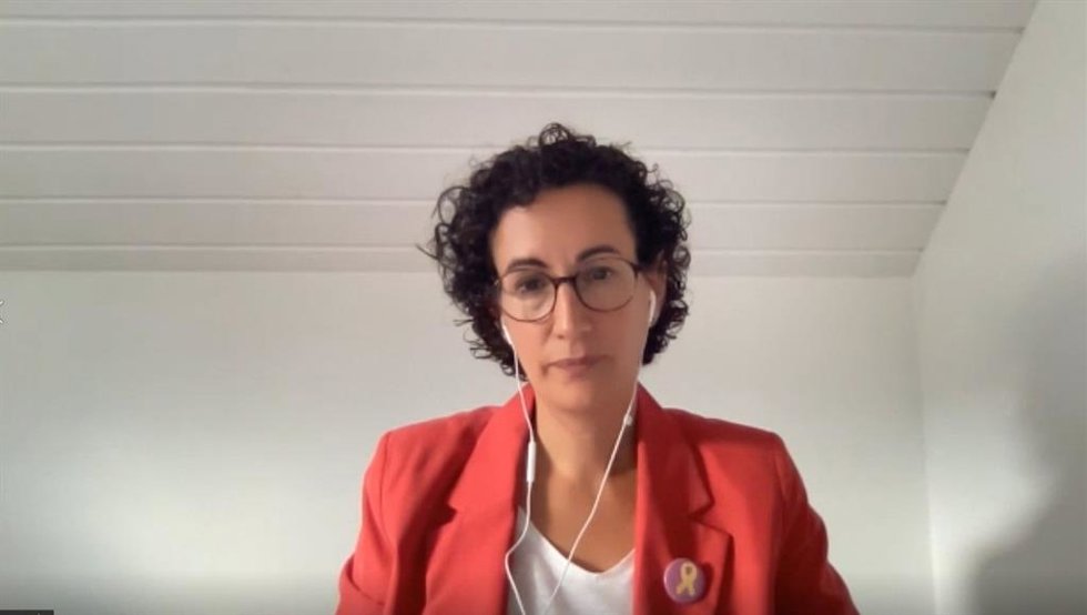Archivo - La secretaria general de ERC, Marta Rovira.