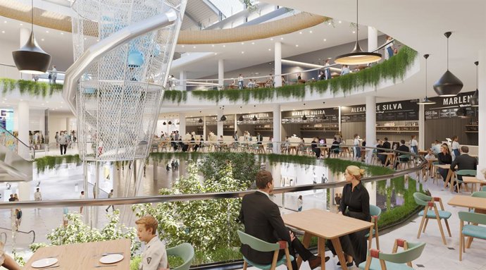 Render del proyecto del nuevo Vallsur