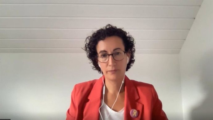 Archivo - La secretria general d'ERC, Marta Rovira