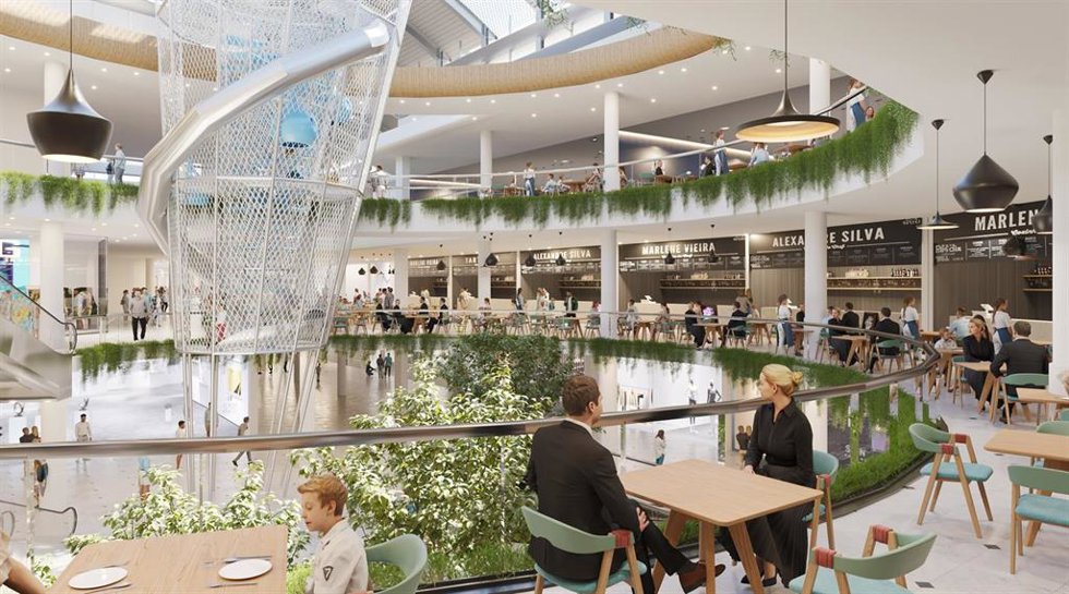 Render del proyecto del nuevo Vallsur