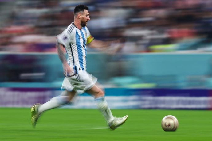 El capitán de Argentina, Leo Messi