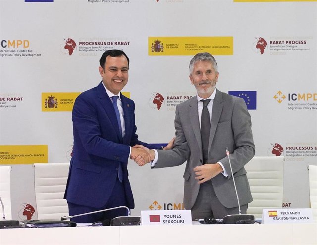 Grande Marlaska en la joranda del Proceso de Rabat celebrada en Cádiz.