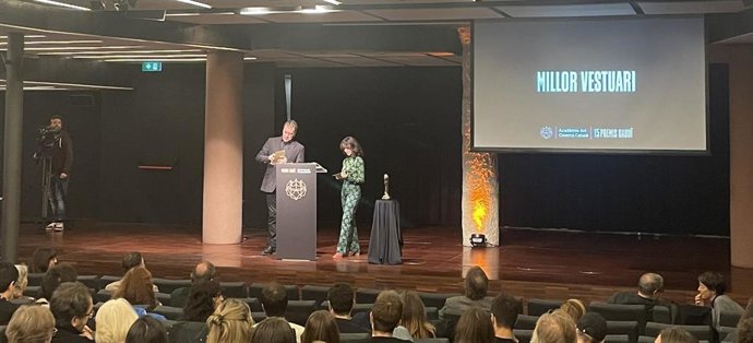 Lectura de las nominaciones de los XV Premis Gaudí