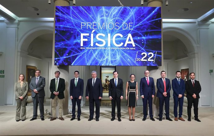 Galardonados con los Premios de la RSEF-Fundación BBVA.                 KIKE PARA