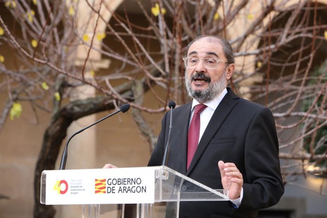 El president d'Aragó, Javier Lambán