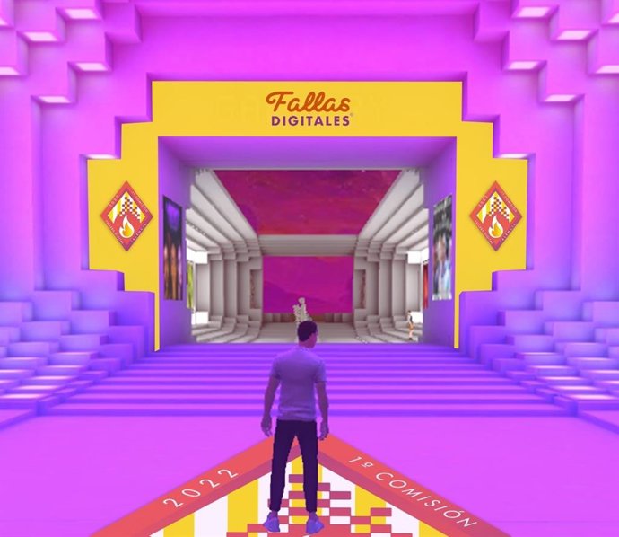 FALLAS DIGITALES CREA LA PRIMERA COMISIÓN FALLERA EN EL METAVERSO PARA UNIR A QUIENES NO PUEDEN VIVIR LA FIESTA FÍSICAMENTE